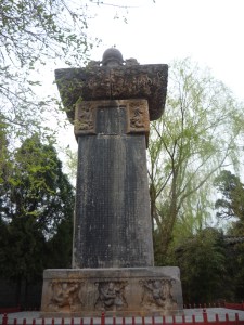 This is the Big Tang Stone...seriously, that's what it's called...was put here wayyy back in the day.