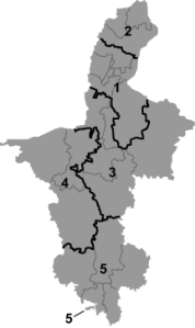 We'll be outside of Yinchuan. That's number 1 on the map.  Credit: wikipedia