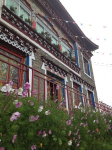 We drove out to a place called Xinduqiao, two hours  west of Kang Ding for a night. The driver we snagged on the road in Kang Ding brought us to his house for a short visit on the way there. 