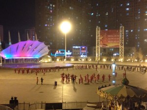 Retirees getting' their groove on. 